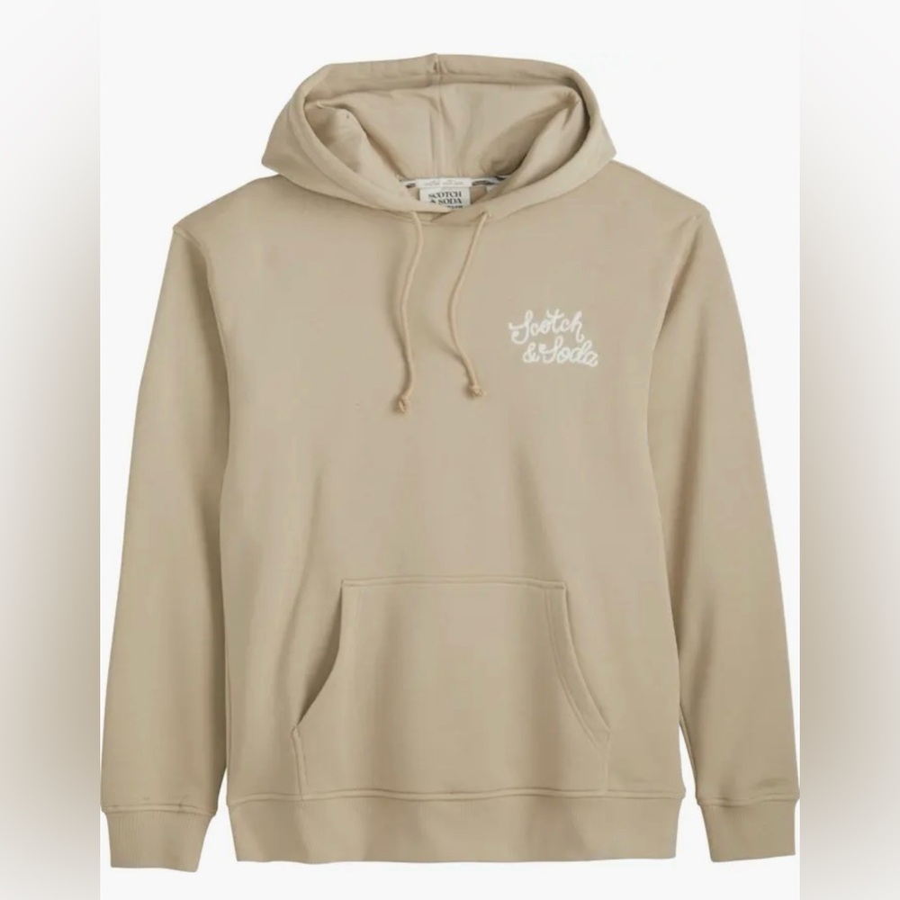 Scotch & Soda Taupe Hoodie for Men